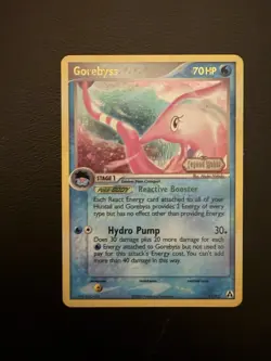 2006 Pokemon EX Legend Maker Gorebyss Reverse Holo #17/92 LP - Image 1