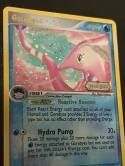 2006 Pokemon EX Legend Maker Gorebyss Reverse Holo #17/92 LP - Image 3