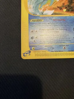 Pokemon Vaporeon Card 33/144 Skyridge Non-Holo Rare, WOTC, Near Mint Condition - Image 2