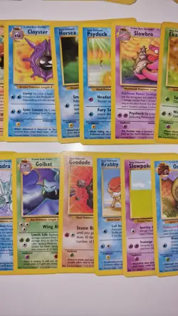 Pokemon TCG Base Set Fossil Bundle Mixed Conditions (Incomplete 19 Cards) - Image 3