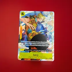 Sanji ST29-004 Alt Art One Piece Card Game English MINT NM - Image 1