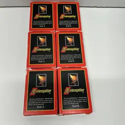 1995 Redemption Trading Card Game 6 Decks 1 Deck 1 Card Short - Image 2