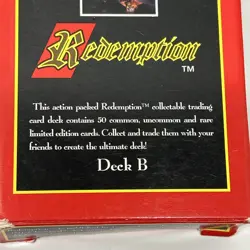 1995 Redemption Trading Card Game 6 Decks 1 Deck 1 Card Short - Image 3