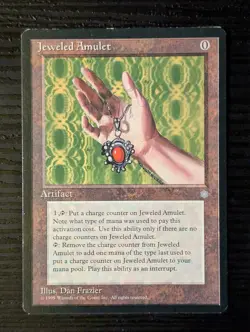 Jeweled Amulet [Ice Age] Regular - MTG Magic the Gathering - LP/EX - Image 1