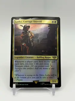 Lotho, Corrupt Shirriff 0213 Foil Lord Of The Rings Magic The Gathering MTG - Image 1