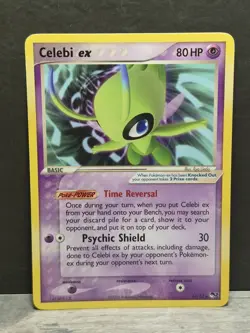 Celebi ex 17/17 POP Series 2 Non Holo Rare Pokemon Trading Card Game 2005 - Image 1