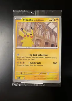 Pokemon x Natural History Museum Pikachu At The Museum Jumbo - Sealed - Image 1