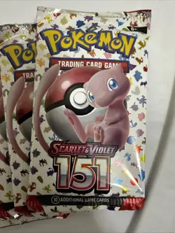 Lot of (10) Pokemon TCG Scarlet & Violet 151 Booster Packs - NEW/SEALED - Image 2