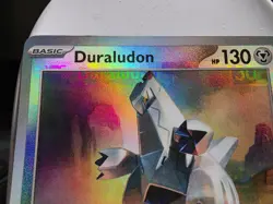 Pokemon Prismatic Evolutions Duraludon Poke Ball Pattern - Texture Shift Error - Image 2