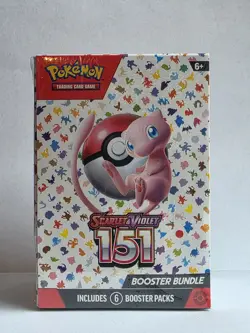 2023 Pokemon TCG Scarlet and Violet 151 Booster Bundle Set - Image 1