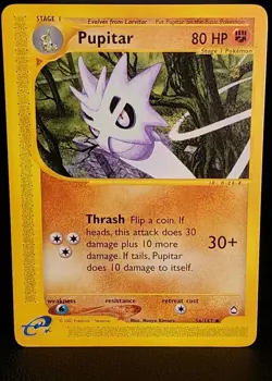 Pokemon TCG Aquapolis PUPITAR Regular Uncommon - 56/147 Non Holo E-Reader - Image 1