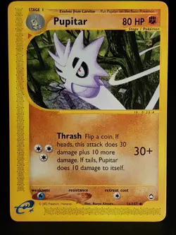 Pokemon TCG Aquapolis PUPITAR Regular Uncommon - 56/147 Non Holo E-Reader - Image 4