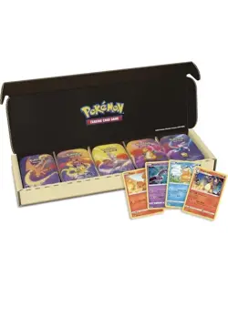 Pokemon TCG: Kanto Power Mini Tin 5-Pack Bundle Amazon Exclusive New & Sealed - Image 3