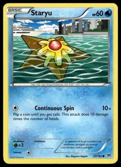 Staryu #29/162 XY - BREAKthrough Pokemon - Image 1