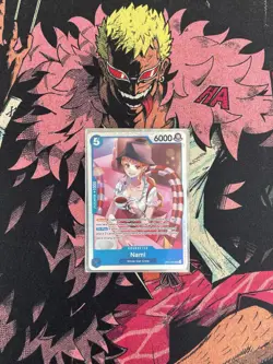 Nami OP11-054 SR a Fist of Divine Speed One Piece Card Game - Image 1