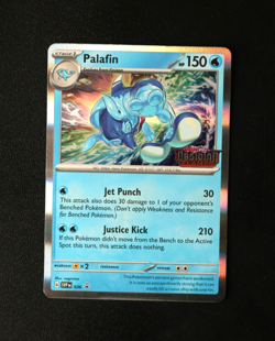 Pokemon Card TCG - Palafin SVP036 - Obsidian Flames - Black Star Promo - NM ⭐ - Image 1