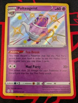 Polteageist SV053/SV122 Shiny Holo Rare Shining Fates: Shiny Vault Pokemon Card - Image 1