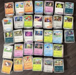 3600x Pokemon Cards Bulk –Common & Uncommon Includes Trainer, No Holos No Energy - Image 1