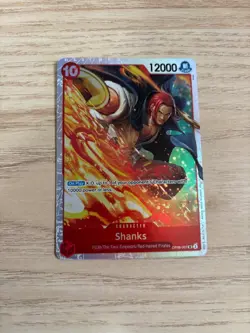 OP06-007 Shanks English SR NM One Piece TCG Card Game - Image 1
