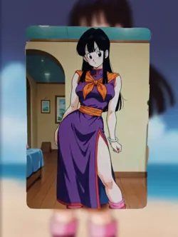 Chi-Chi Dragon Ball Z Anime Waifu Sexy Goddess Doujin Lewd Hentai Card - Image 1