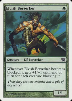4 Elvish Berserker 4x x4 - LP - 8th/9th Edition - SPARROW MAGIC - mtg - Image 1