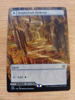 Brightclimb Pathway (Borderless) - 285 (Zendikar Rising) - Near Mint NM - Rare - Image 1