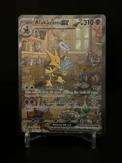Alakazam ex 201/165 Scarlet & Violet 151 Holo Pokemon Tcg - Image 1