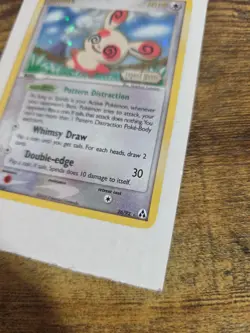 Pokemon TCG Reverse Holo Spinda 26/92 EX Legend Maker LP - Image 2