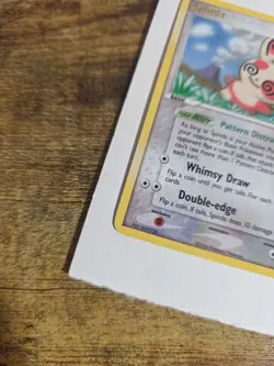 Pokemon TCG Reverse Holo Spinda 26/92 EX Legend Maker LP - Image 3