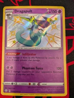 Dragapult SV062/SV122 Shining Fates: Shiny Vault Holo 2021 Pokemon TCG NM - Image 1