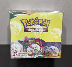 Pokemon TCG Sword & Shield Evolving Skies Booster Box Sealed With Plastic Case - Image 1