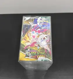 Pokemon TCG Sword & Shield Evolving Skies Booster Box Sealed With Plastic Case - Image 4