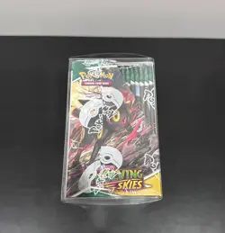 Pokemon TCG Sword & Shield Evolving Skies Booster Box Sealed With Plastic Case - Image 5