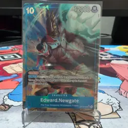 Edward Newgate Alt Art OP13-042 Carrying On His Will One Piece TCG English - Image 1