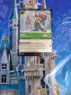 Playmat + Card: Disney Lorcana Foil Mickey & Minnie Playmat AND Goofy Promo Card - Image 4