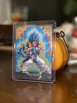 E-126 SSB Gogeta Energy Marker Dragon Ball Super Card Game - Image 1