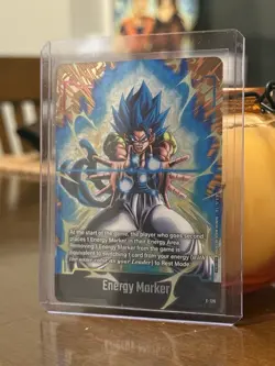 E-126 SSB Gogeta Energy Marker Dragon Ball Super Card Game - Image 2