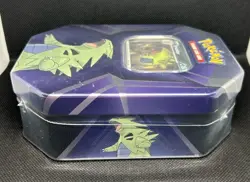 Pokemon TCG Triple Whammy Tin Tyranitar Sealed w/ Promo Cards & Booster Packs - Image 4