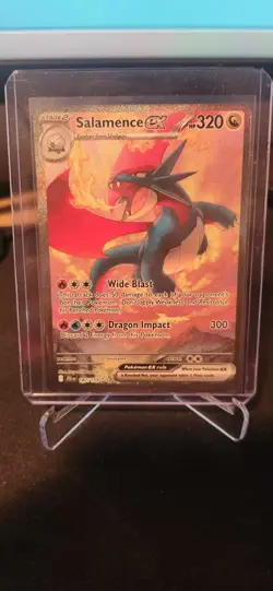Pokemon TCG Salamence EX Journey Together Special Illustration Rare Card 187/159 - Image 1