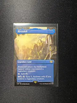 Rivendell 0344 Alternate Art Borderless The Lord of the Rings MTG NM Card - Image 1