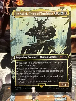 MTG | Jin Sakai, Ghost Of Tsushima ✨FOIL✨ [Secret Lair Ghost Of Tsushima] - Image 1