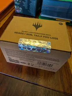 Magic The Gathering HEADS I WIN, TAILS YOU LOSE Sealed Secret Lair Deck NEW mtg - Image 1