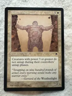 MTG - Marble Titan - NM/LP - Tempest #28 - Rare - EN - REG - Image 1