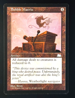 MTG - Bubble Matrix - NM - Weatherlight - Reserved List - Rare - EN - REG - Image 1