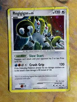 Regigigas LV. 52 Holo Rare 15/146 DP Legends Awakened 2008 Pokemon Card HP - Image 2