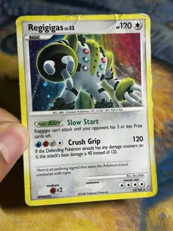 Regigigas LV. 52 Holo Rare 15/146 DP Legends Awakened 2008 Pokemon Card HP - Image 3