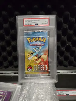 Pokemon POP Series 3 Sealed Booster Pack Graded PSA 9 Mint - Image 1