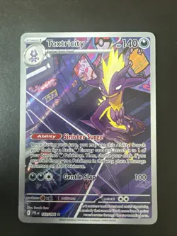 Toxtricity - 103/094 Illustration Rare ME02: Phantasmal Flames NM Pokemon - Image 1