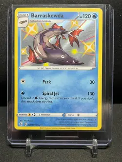 Barraskewda SV032/SV122 Shiny Vault Holo Pokemon 2021 Shining Fates - NM - Image 1