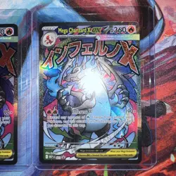Pokemon TCG Mega Charizard X ex 023 Mega Evolution Promo Holo UPC (LOT OF 3) - Image 4